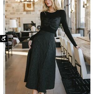 Aylin textured dress